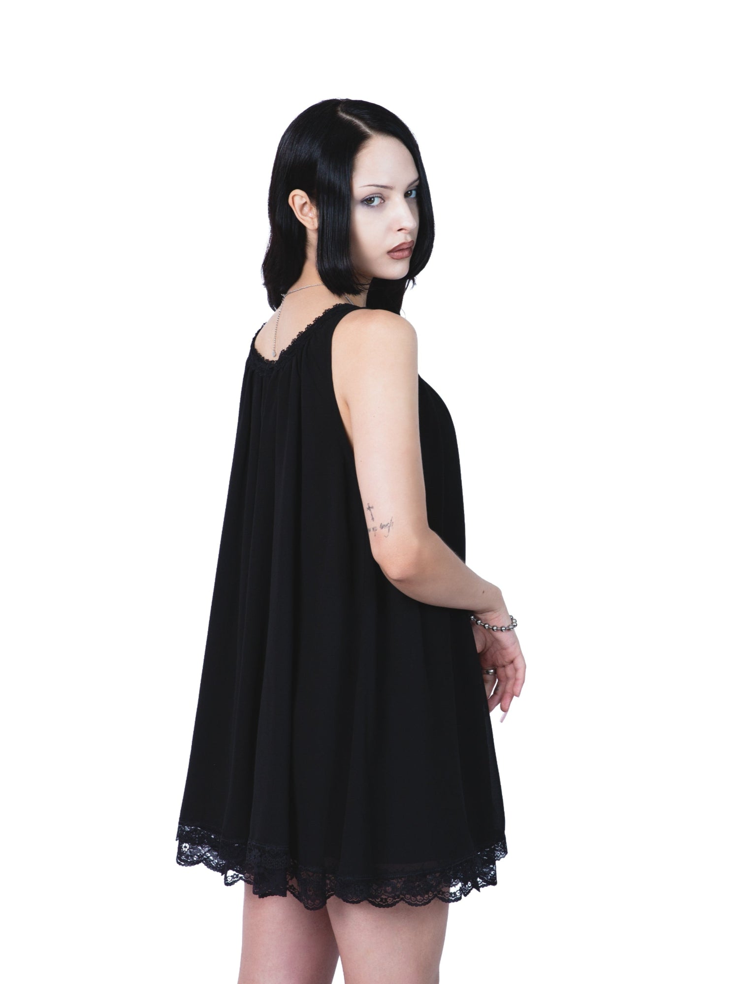Black Wilt Dress