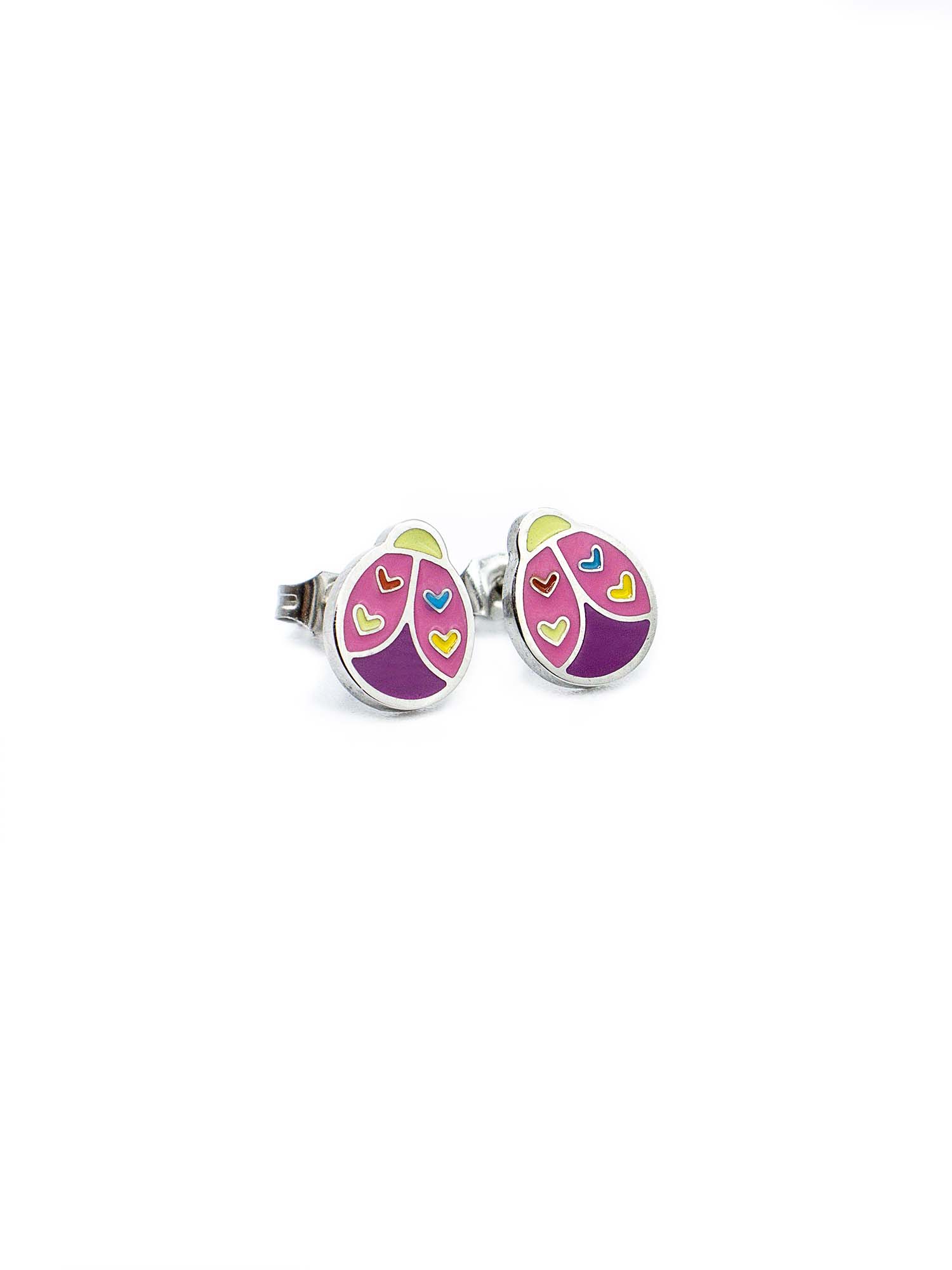 Patchy Luv Bug Studs